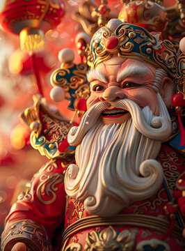 歡樂財(cái)神拜大年