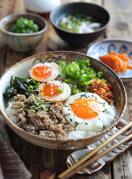 日式肉末蓋飯
