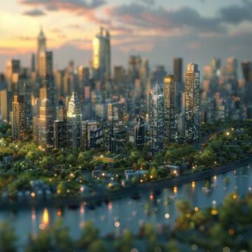 現(xiàn)代城市景觀