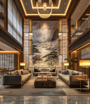 中式風(fēng)格客廳設(shè)計(jì)