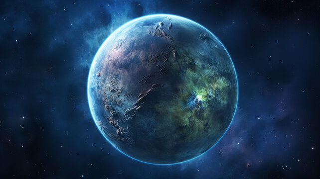 藍色星球：遙遠星云中的氣態(tài)巨行星