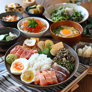 日式料理刺身蓋飯定食