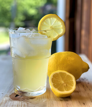 冰爽檸檬水，夏天必備飲品