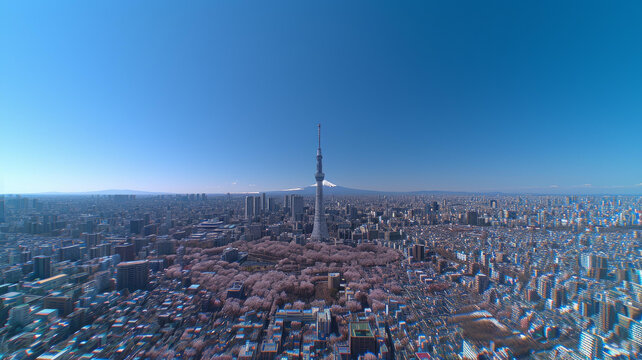 東京櫻花盛開