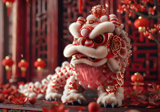 舞龍舞獅鬧元宵