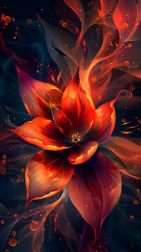 花朵的AI圖片