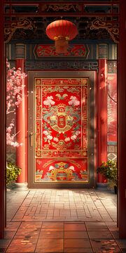 中國傳統(tǒng)建筑的大門