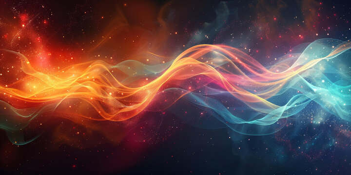 The Beauty of Flowing Colors