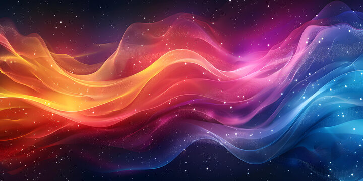 五彩斑斕的星云