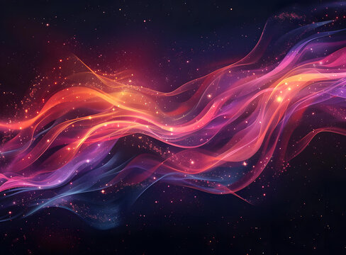 五彩斑斕的星云