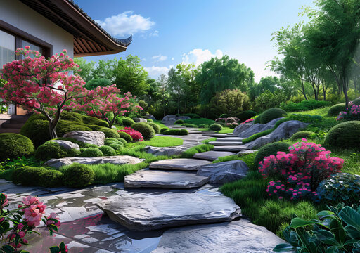 園林景觀效果圖