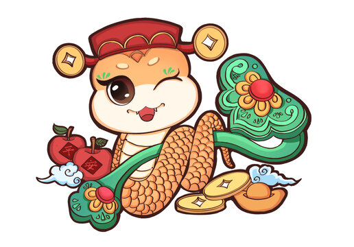 蛇年吉祥如意