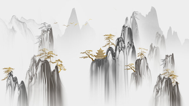 水墨山水