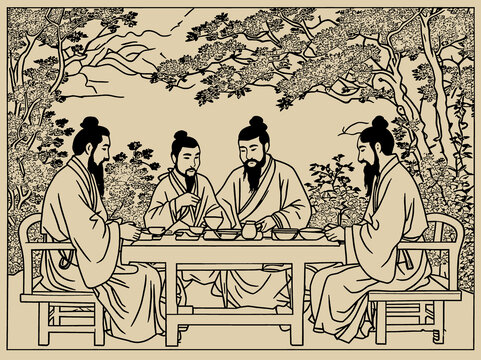 古人喝茶