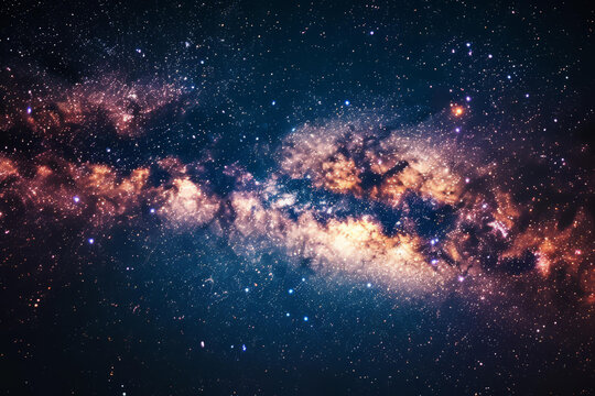 宇宙星云的AI圖片