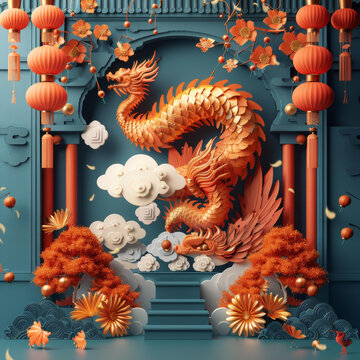 祥龍獻(xiàn)瑞（3D版）