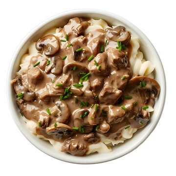 [免摳素材]美味蘑菇牛肉燴飯