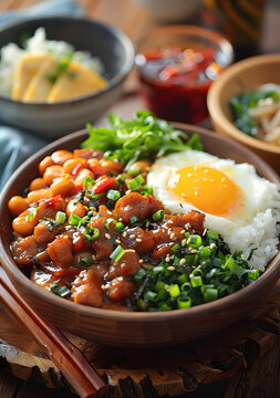 日式照燒雞肉飯碗