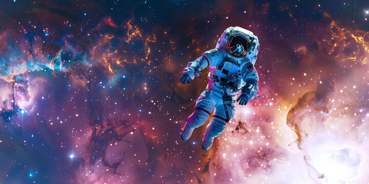 宇宙中的宇航員