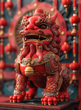 祥獅迎新春