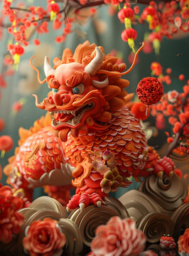 祥龍鬧新春