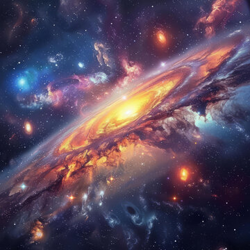 宇宙星云奇觀