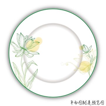 餐具花面