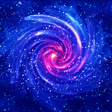 唯美夢幻星空旋渦