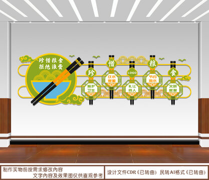 珍惜糧食拒絕浪費