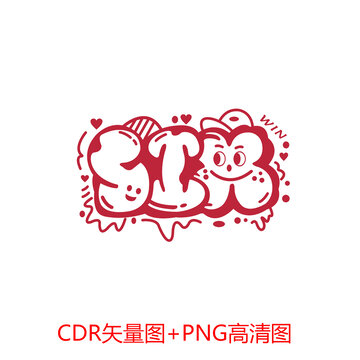 SIX藝術字設計