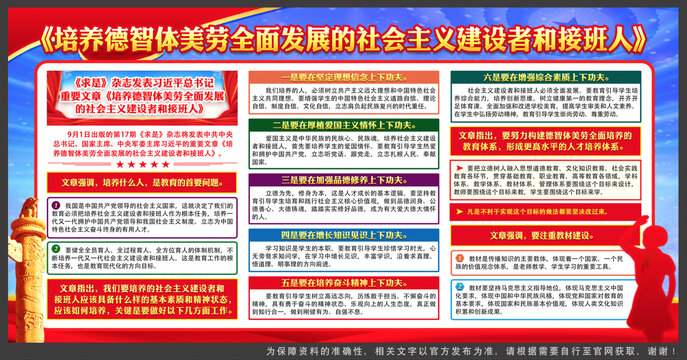 培養(yǎng)德智體美勞全面發(fā)展
