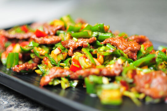 鮮椒牛肉