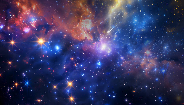 璀璨星空?qǐng)D