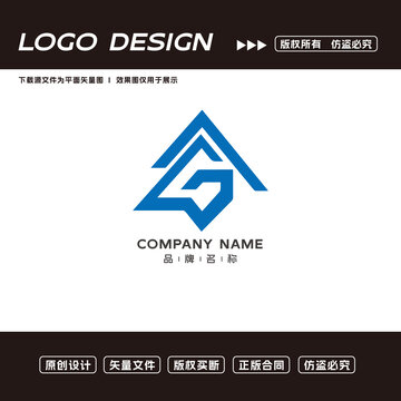 G字母logo創(chuàng)意logo