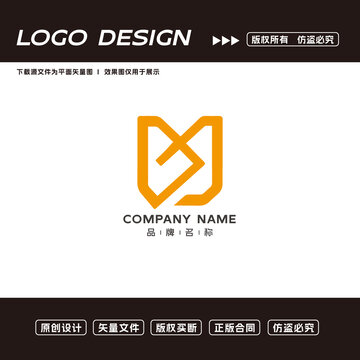M字母logo創(chuàng)意logo