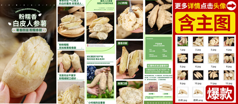 人參薯詳情