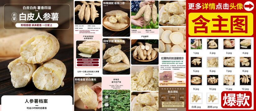 人參薯詳情
