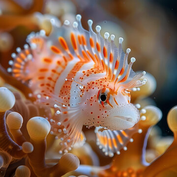 紅獅子魚特寫