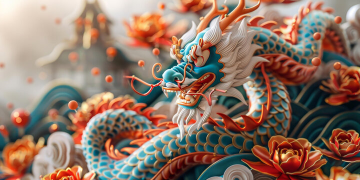祥瑞之龍的AI圖片