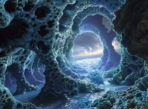 海底外星景觀
