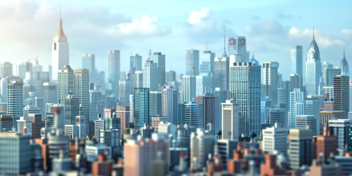 微縮城市景觀