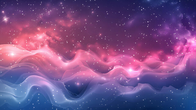五彩斑斕的星云