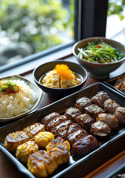 日式料理拼盤