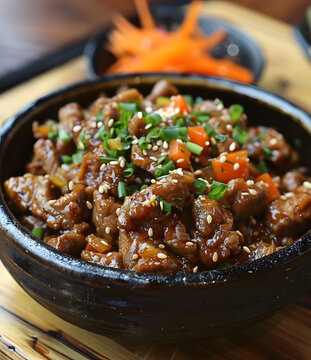 韓式泡菜肥牛蓋飯