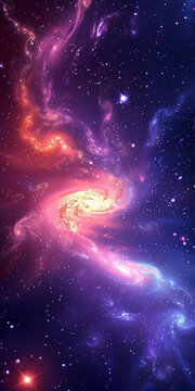 五彩斑斕的星云