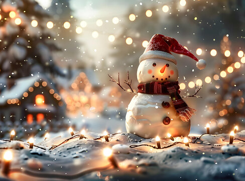 圣誕節(jié)雪人