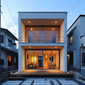 現(xiàn)代簡約風(fēng)格住宅外觀