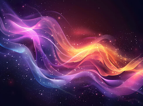 五彩繽紛的星云