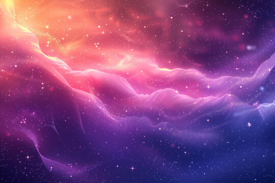 五彩斑斕的星云