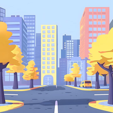 城市街景